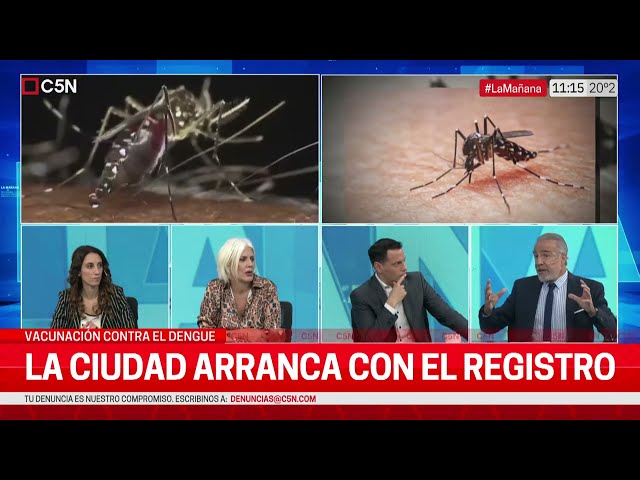 ⁣ARRANCA la CAMPAÑA de VACUNACIÓN contra el DENGUE