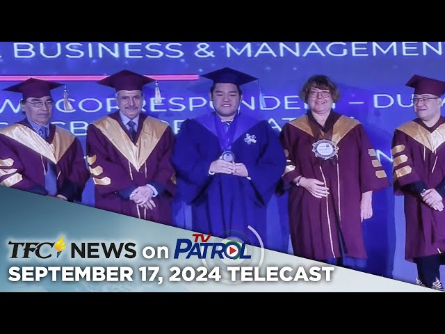 ⁣TFC News on TV Patrol | September 17, 2024