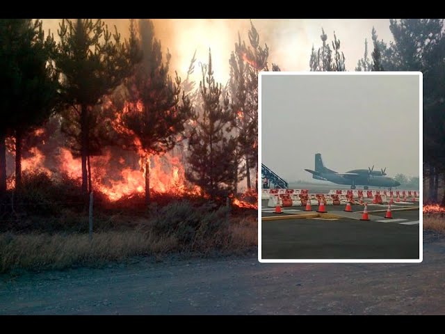 ⁣Pucallpa: Aeropuerto suspende vuelos por incendios forestales