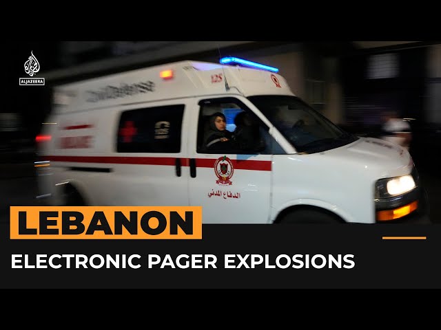 ⁣Exploding pagers injure thousands in Lebanon in attack targeting Hezbollah | Al Jazeera Newsfeed