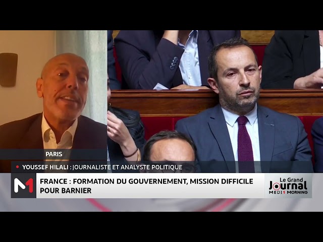 ⁣France : Formation du gouvernement, mission difficile pour Barnier, le point avec Youssef Hilali