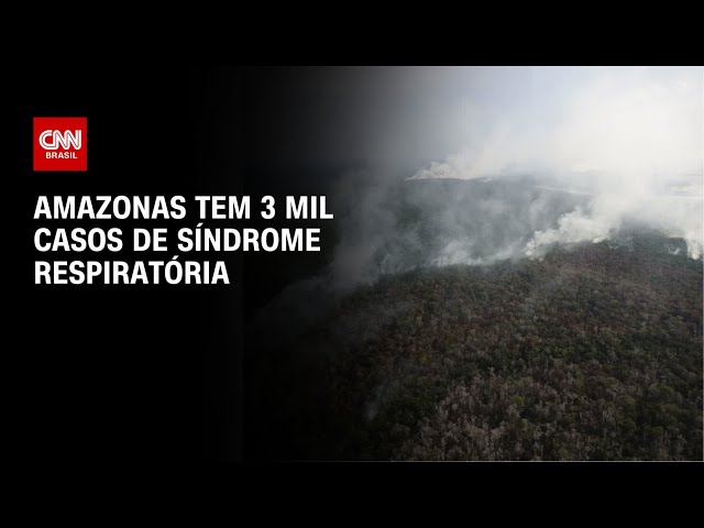 ⁣Amazonas tem 3 mil casos de síndrome respiratória | BASTIDORES CNN