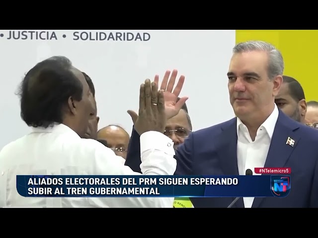 ⁣Partidos aliados fueron claves para reelección de Abinader