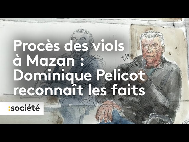 ⁣Procès des viols à Mazan : Dominique Pelicot reconnaît les faits