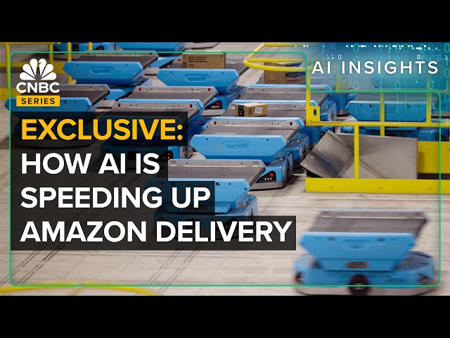 ⁣How Amazon Is Delivering Packages Faster With The Help Of Generative AI