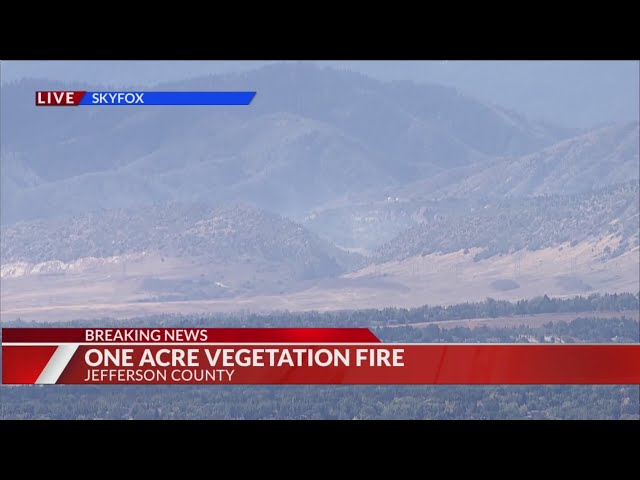 ⁣Vegetation fire reported near Lockheed Martin campus in Littleton