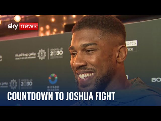 ⁣Countdown to Anthony Joshua vs Daniel Dubois fight at Wembley stadium