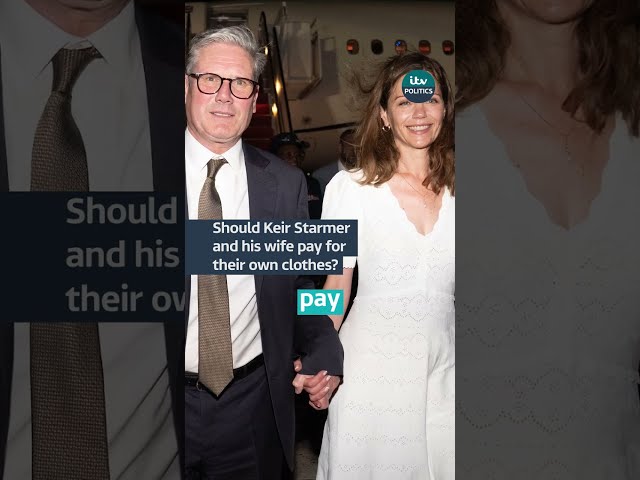 ⁣Should Keir Starmer and his wife pay for their own clothes? | ITV News