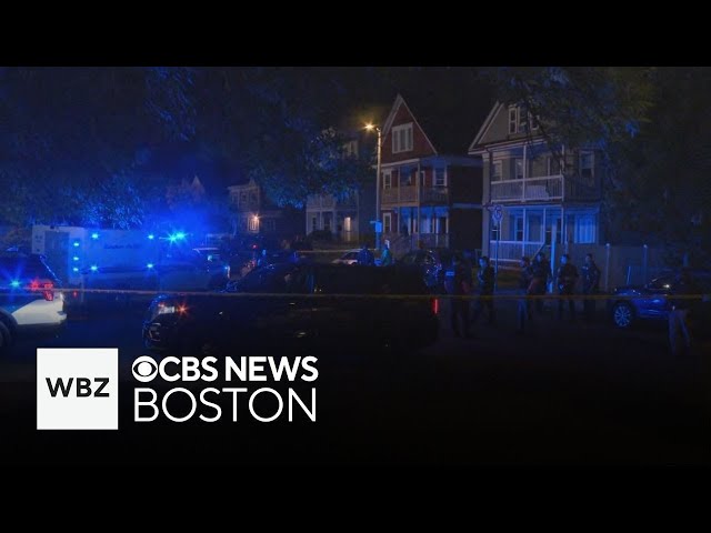 ⁣Police ask for public's help in finding suspect who shot woman and baby in Boston