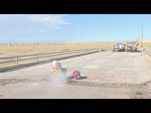 ⁣Repairs to 35-year-old bridge near Strasburg send drivers on short detour south of I-70