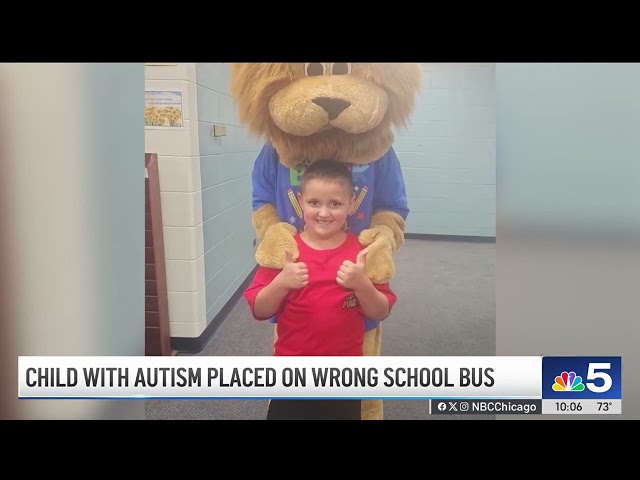 ⁣Child  with autism placed on wrong bus, causing frightening afternoon