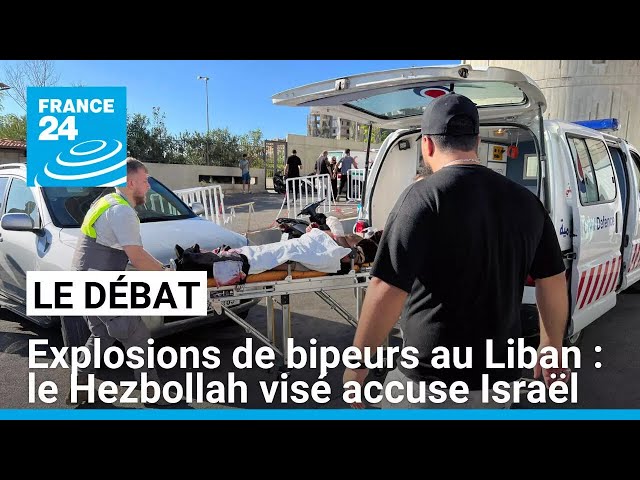 ⁣Le Débat - Explosions de bipeurs au Liban : le Hezbollah, visé par l'attaque, accuse Israël