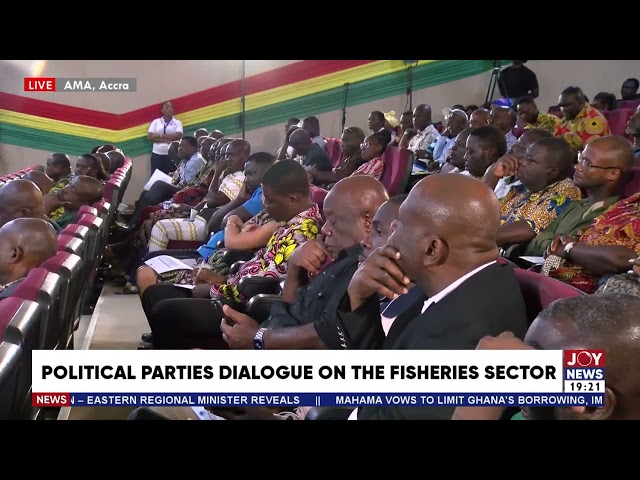 ⁣The decline in our fish production from 5% to 1% is worrying - Rev. Dr. Samuel Mensah. #JoyNews