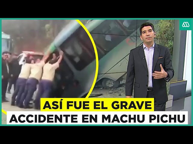 ⁣Grave accidente en Machu Pichu: Hay 32 heridos y 5 de ellos son chilenos