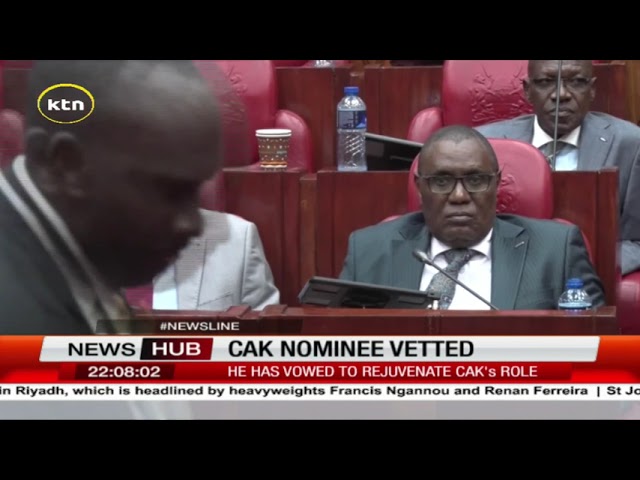 ⁣CAK Nominee David Kimei vetted as he vows to rejuvenate CAK's role