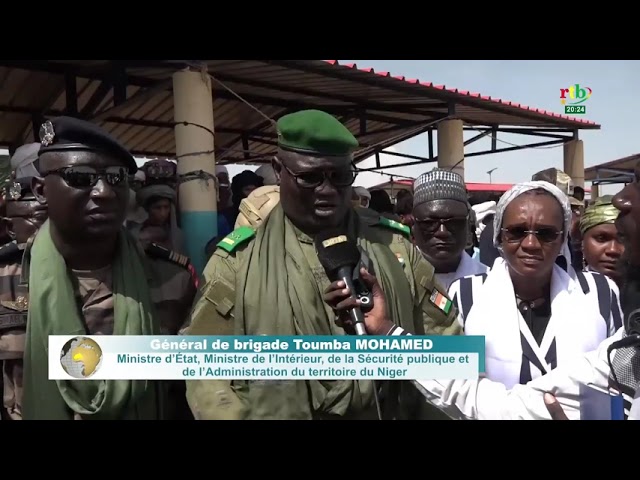 ⁣Mali : visites des ministres de l'action humanitaire des pays de l’AES au sinistrés des inondat