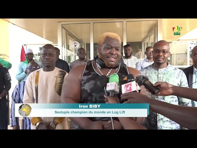 ⁣Log-Lift : Iron Biby, le sextuple champion est de retour à Ouagadougou