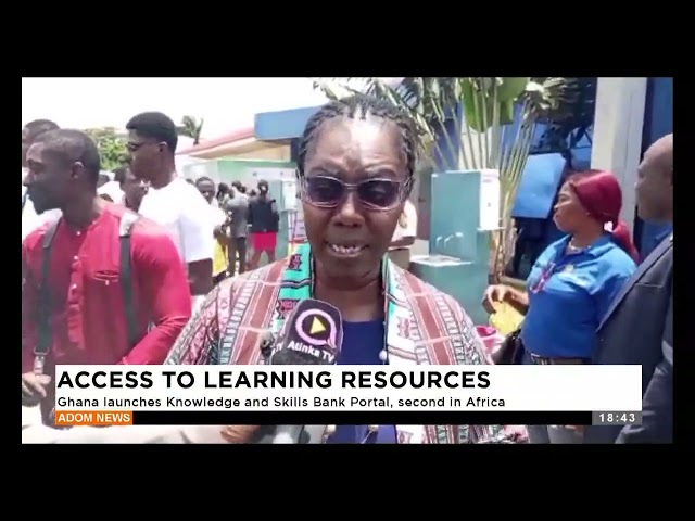 ⁣Ghana launches Knowledge and Skills Bank Portal, second in Africa- Adom TV Evening News (17-09-24)