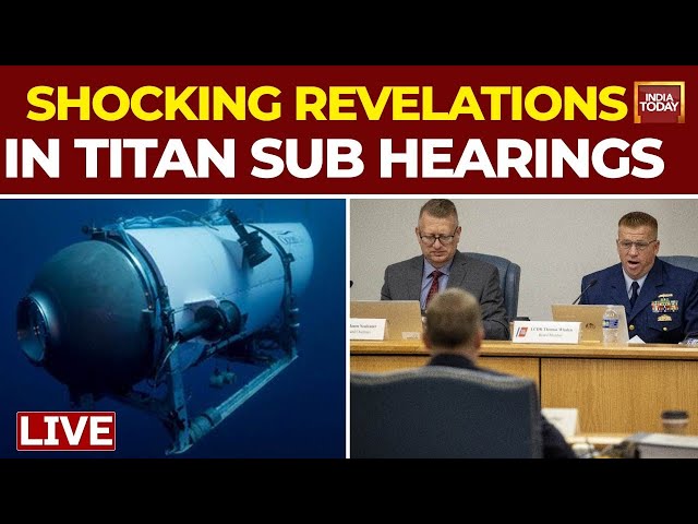 ⁣LIVE: Shocking Revelations Made During Day 2 Of Titan Sub Hearings | Titan Sub Implosion | US News