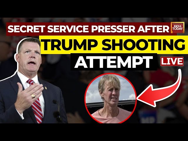 ⁣US News: Donald Trump Shooting LIVE News| Secret Service Holds Presser After Assassination Attempt