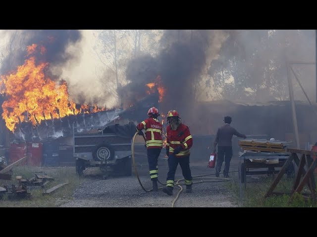 ⁣Waldbrände in Portugal: 5.000 Feuerwehrleute im Einsatz