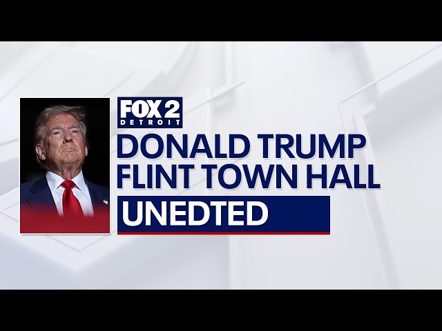 ⁣Donald Trump's Flint Town Hall: UNEDITED