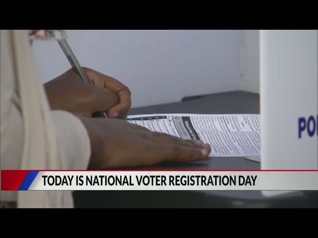 ⁣County clerks mark National Voter Registration Day