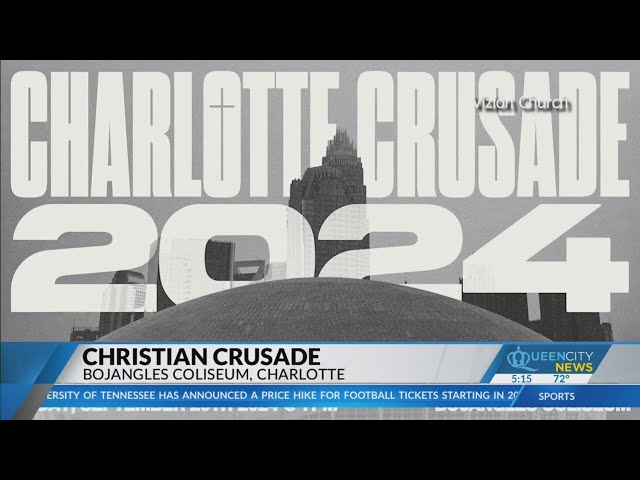 ⁣Historic Christian Crusade set to fill Bojangles Coliseum