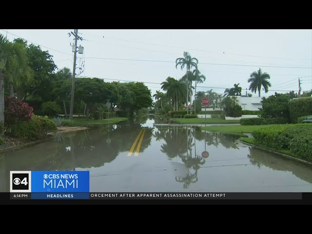 ⁣King Tides affecting Hollywood residents