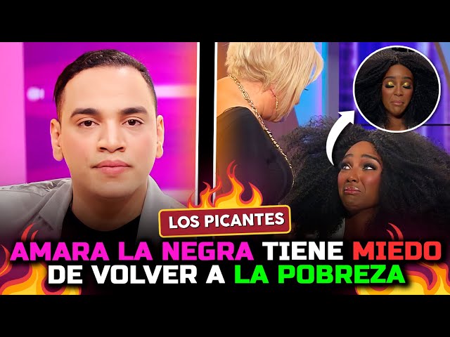 ⁣Amara la Negra afirma tener miedo de volver a la pobreza | Vive el Espectáculo