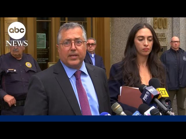 ⁣Attorney for Sean 'Diddy' Combs speaks after music mogul charged, held without bail