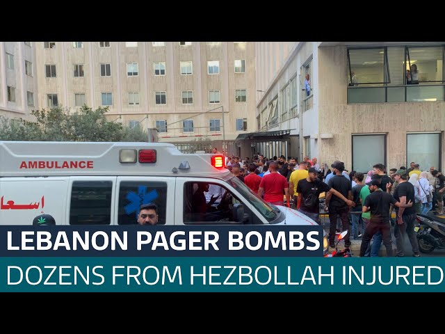 ⁣Thousands injured and several dead from exploding pagers in Lebanon, officials say | ITV News