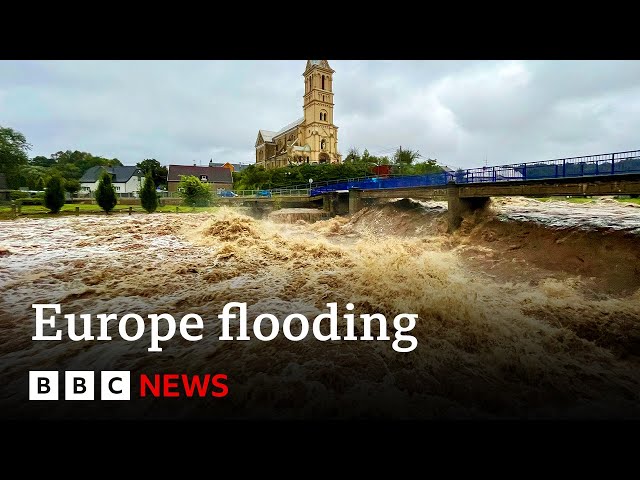 ⁣Polish city urged to evacuate as floods batter central Europe | BBC News