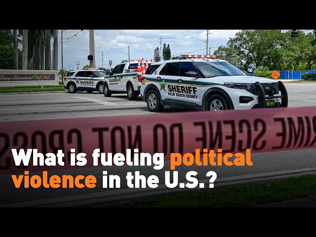 ⁣What is fueling political violence in the U.S.?