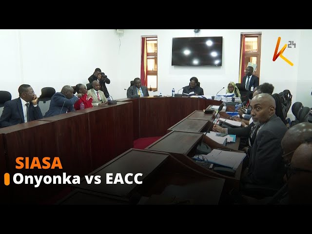 ⁣EACC: Onyonka has no evidence of corruption in the commission