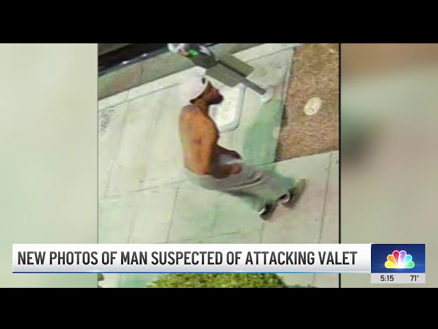 ⁣Man who attacked valet in West Hollywood remains on the loose