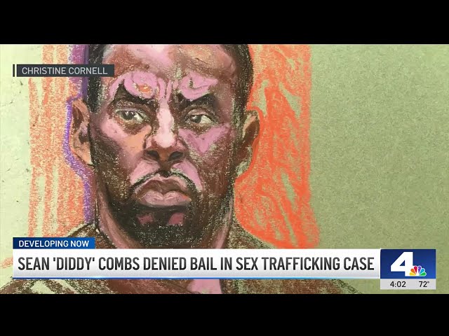 ⁣Sean 'Diddy' Combs denied bail in sex trafficking case