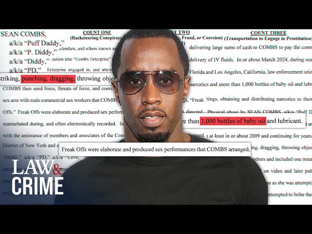 ⁣13 Disturbing Details in P. Diddy's Indictment Revealed After Rapper's Arrest