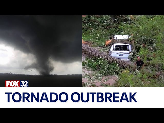 ⁣Chicago weather experts explain unprecedented July 15 tornado outbreak