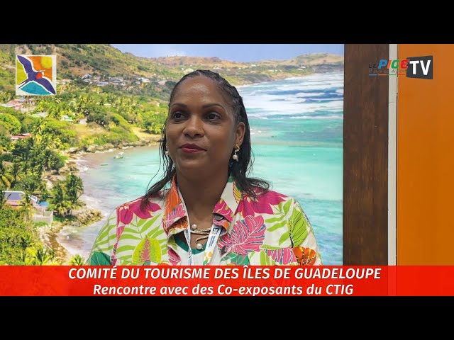 ⁣Comité du Toursime des îles de Guadeloupe : Rencontre avec des Co-exposants