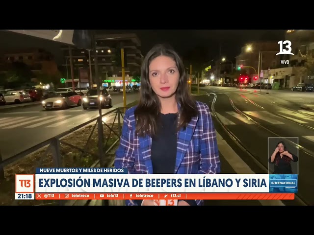 ⁣Explosión masiva de beepers en Líbano y Siria dejó nueve muertos y miles de heridos