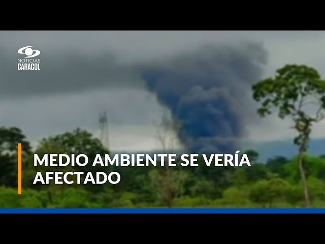 ⁣Nuevo atentado contra el oleoducto Caño Limón Coveñas: ¿qué grupo armado sería responsable?