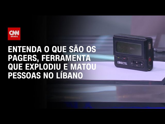 ⁣Entenda o que são os pagers, ferramenta que explodiu e matou pessoas no Líbano | CNN PRIME TIME