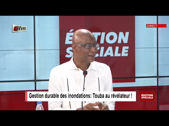 ⁣Inondations à touba Theodore cherif MONTEIL " gneup meunou gnou deuk touba "