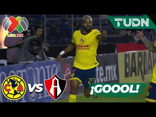 ¡GOLAZO DEL BÚFALO! Aguirre de taquito | América 1-0 Atlas | Liga Mx -AP2024 - J8 | TUDN