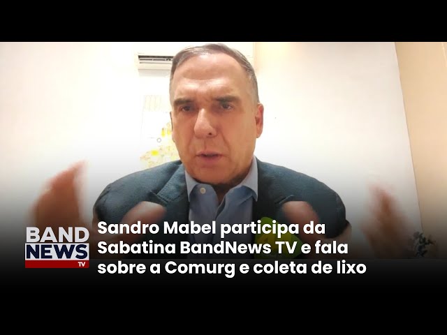 ⁣"A minha especialidade é fazer gestão", diz candidato à prefeitura Sandro Mabel