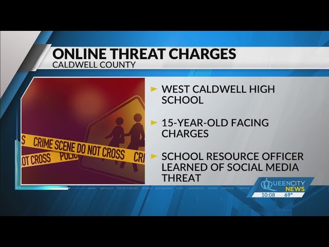 ⁣15-year-old facing charges after online threat made against Caldwell County high school