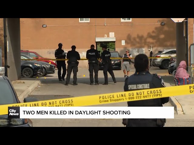 ⁣Two men killed in North York shooting