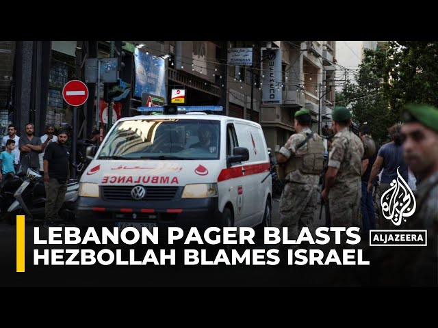 ⁣Hezbollah blames Israel after pager blasts kill 9, wound 2,750 in Lebanon