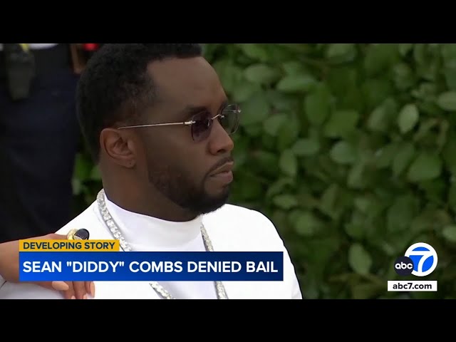 ⁣Sean "Diddy" Combs ordered held without bail in sex-trafficking case